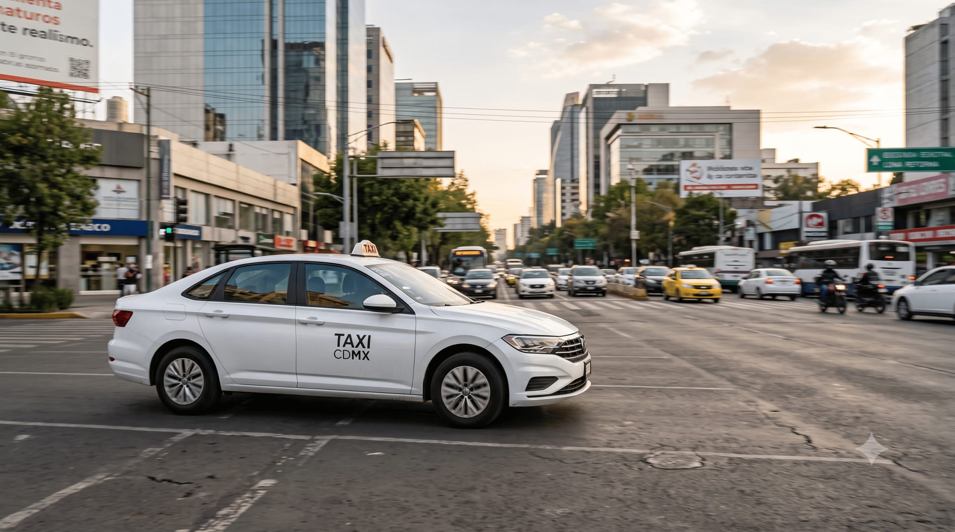 seguro para taxi: unidad de servicio de pasajeros en ciudad de México